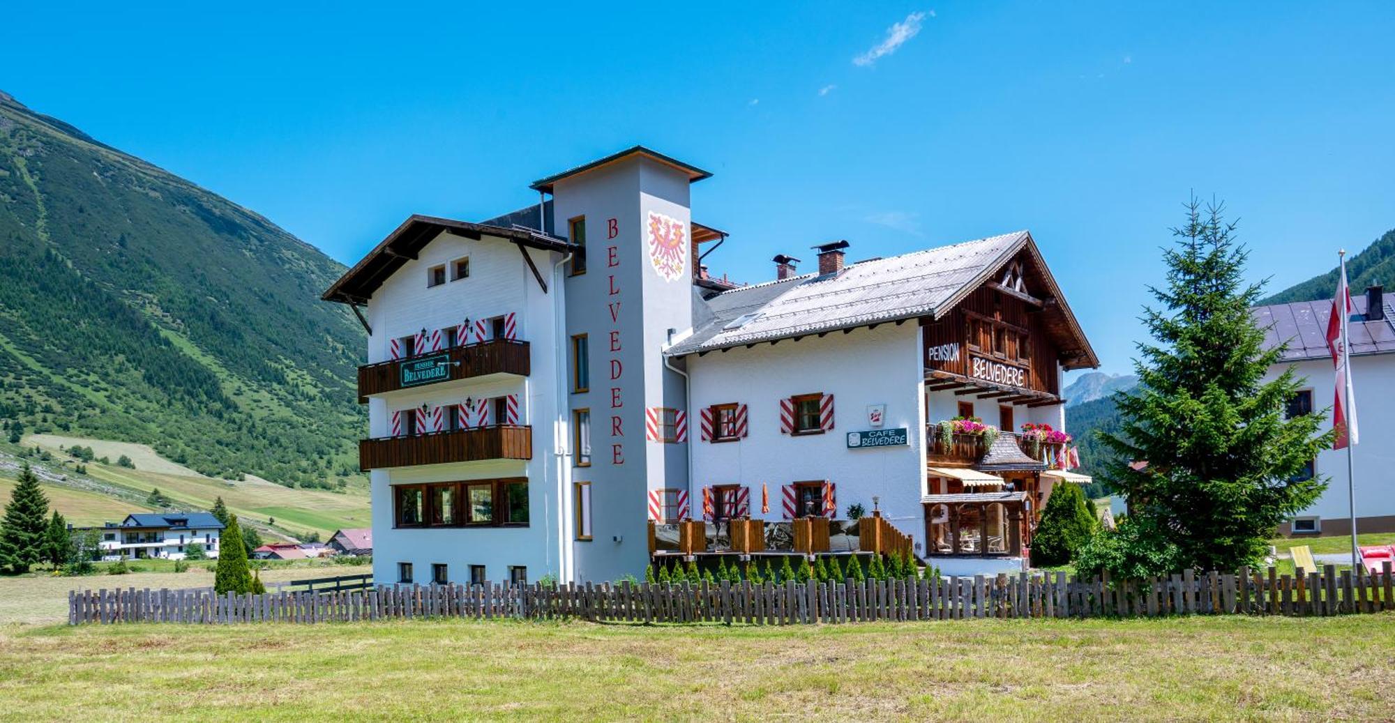 Pension Belvedere Galtür Exteriör bild