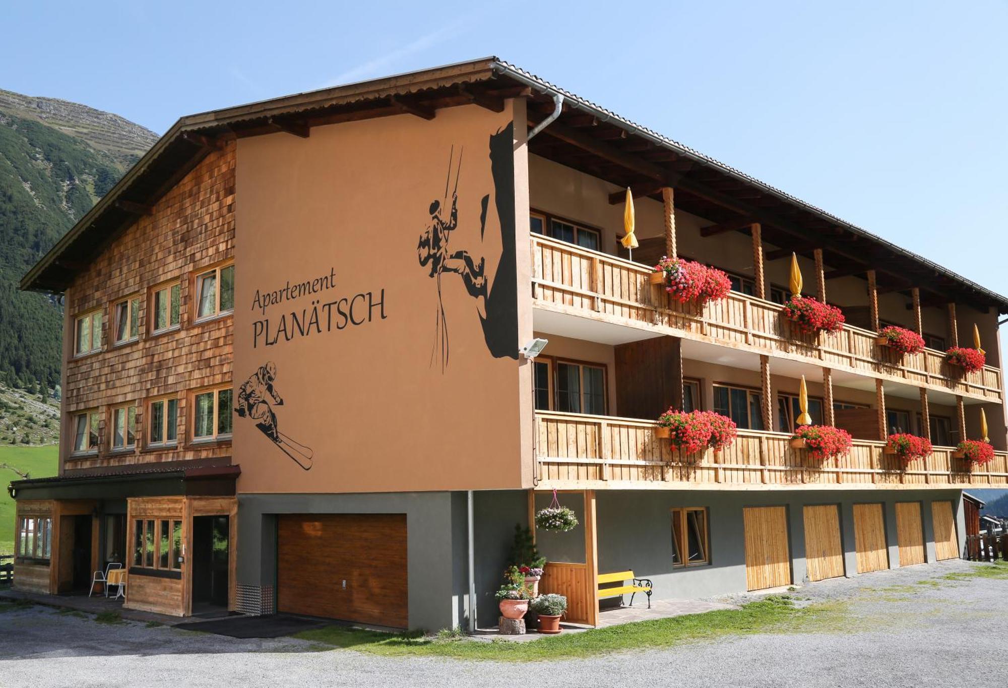 Pension Belvedere Galtür Exteriör bild